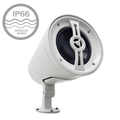 WPS-C4T WPS-C5T IPX66 Altavoces impermeables para exteriores/interiores de montaje en pared para múltiples escenarios con transformador