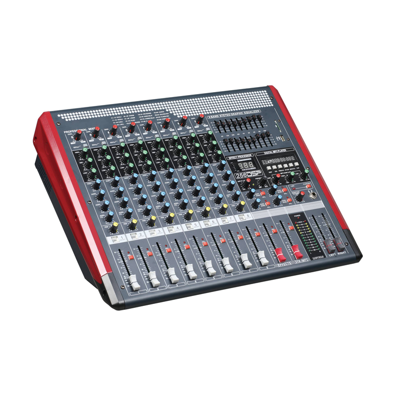 PMP-8 PMP-12 PMP-16 Mezcladores auto amplificados