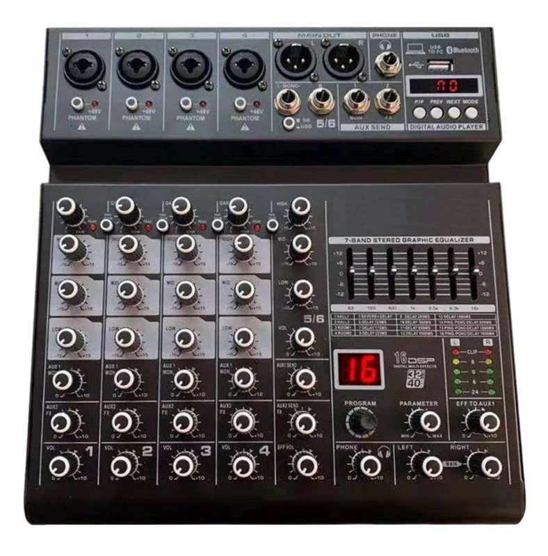 R602USB Consola mezcladora profesional