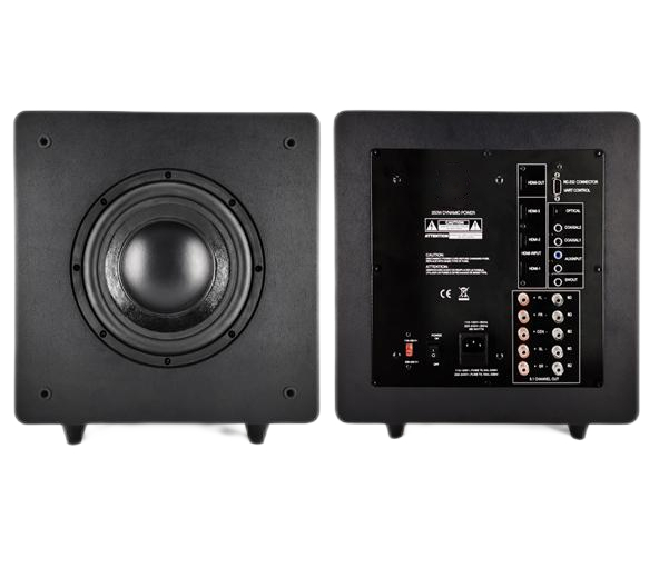 HSUB-C10 Altavoces de subwoofer de10" con USB para audio doméstico bajo