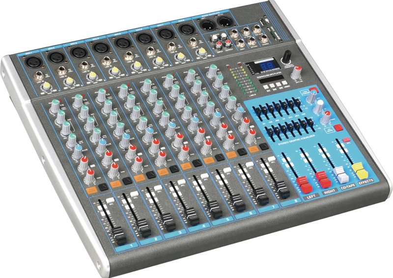ST-816 ST-1216 Consola mezcladora profesional