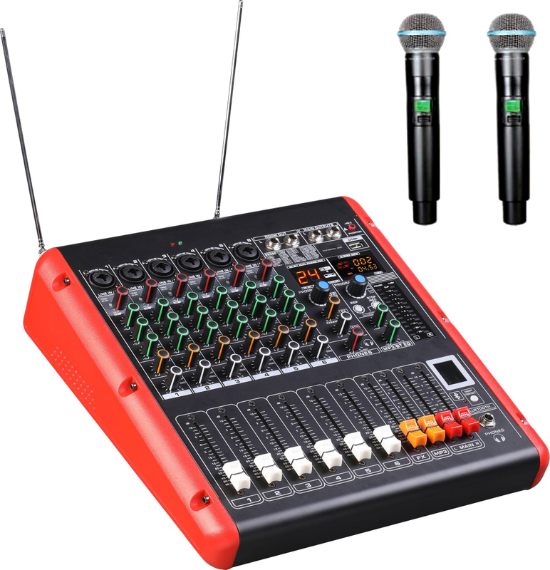 M-4Q M-6Q M-8Q Consola mezcladora profesional