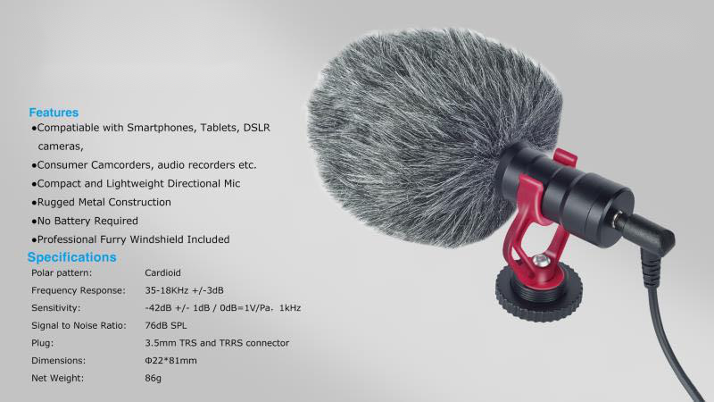 CM017 Micrófono de consumo doméstico