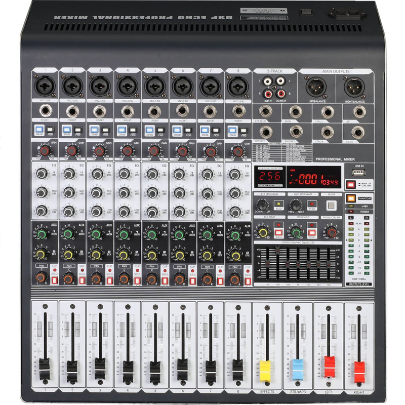 M-8VX M-12VX M-16VX Consola mezcladora profesional