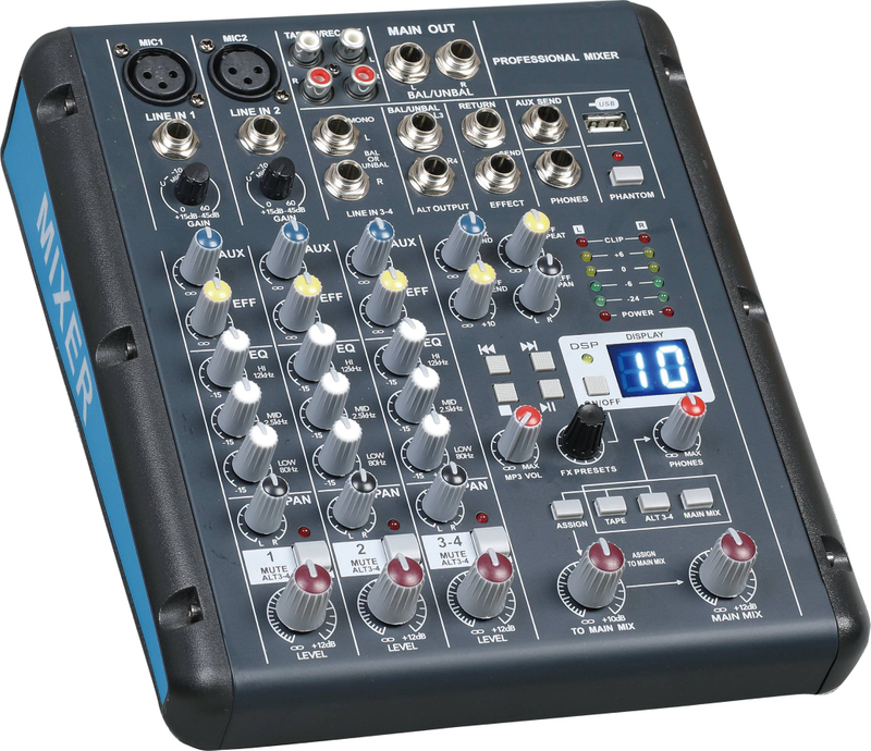 F402-DSP F702-DSP Consola mezcladora profesional