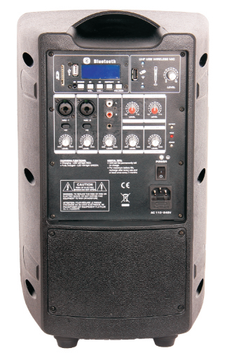BPS08D-MP3-2 BPS10D-MP3-2 Sistemas de altavoces activo plástico caja con batería