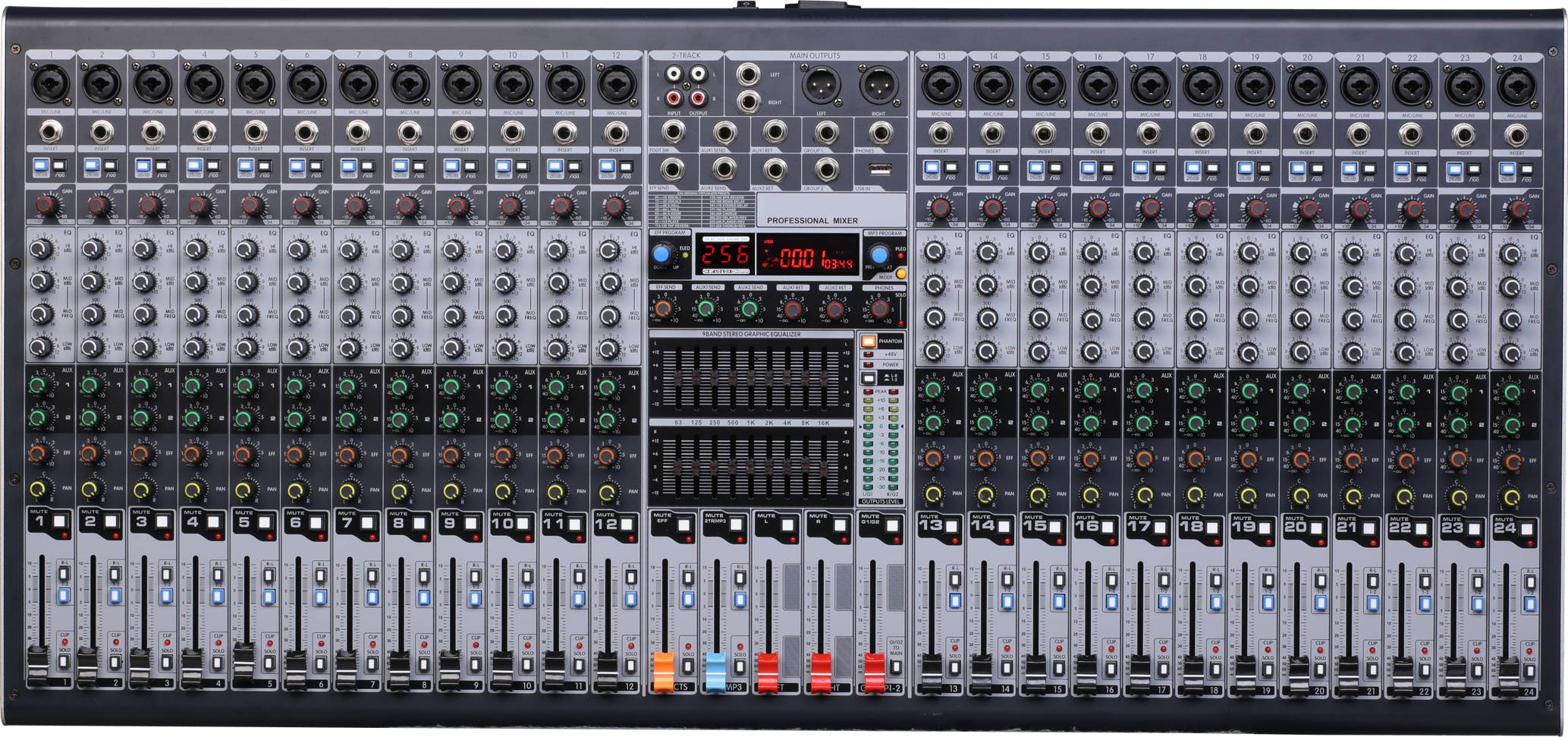 M-24TXD M-32TXD Consola mezcladora profesional