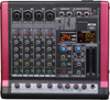 M-4P M-6P M-8P Consola mezcladora profesional