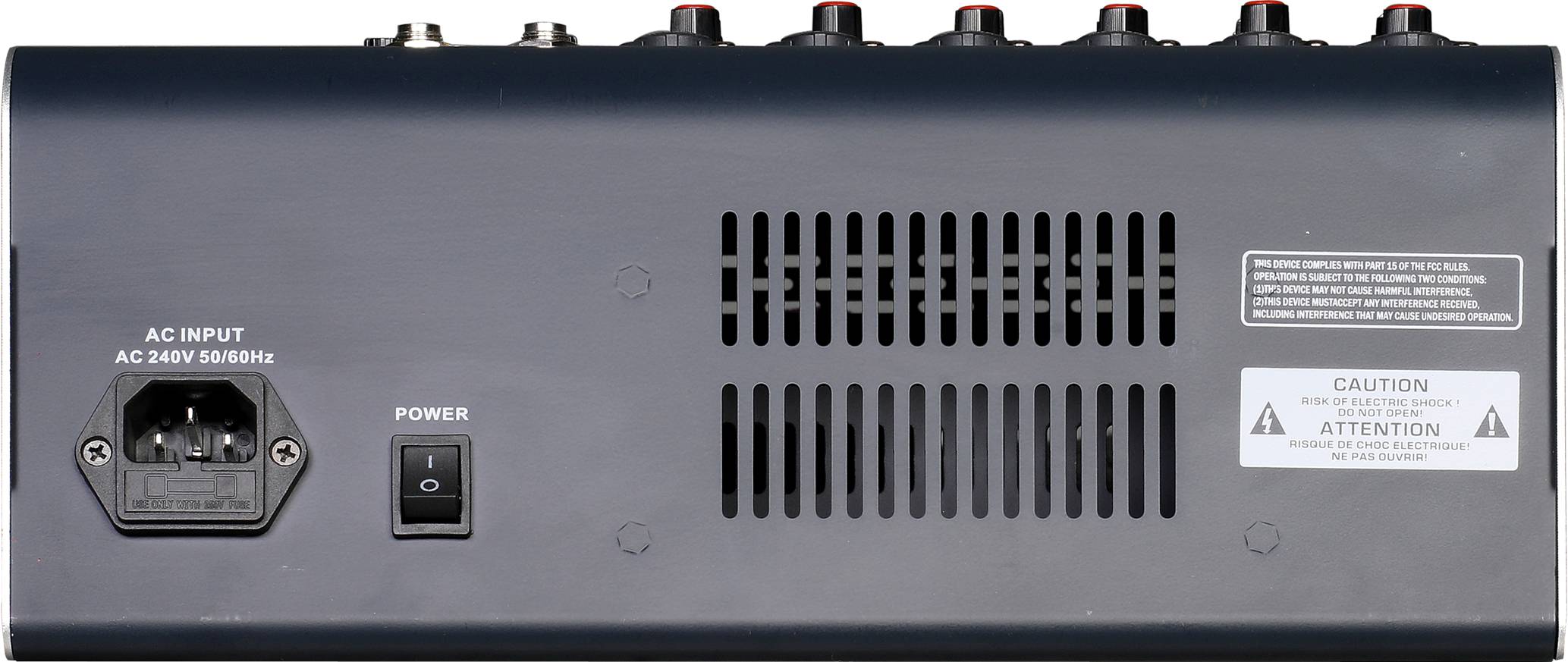 M-4V M-6V M-8V Consola mezcladora profesional
