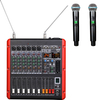 M-4Q M-6Q M-8Q Consola mezcladora profesional
